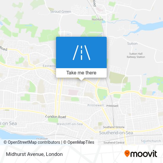 Midhurst Avenue map