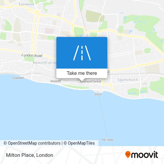 Milton Place map