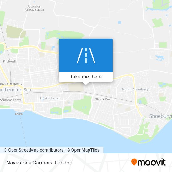 Navestock Gardens map