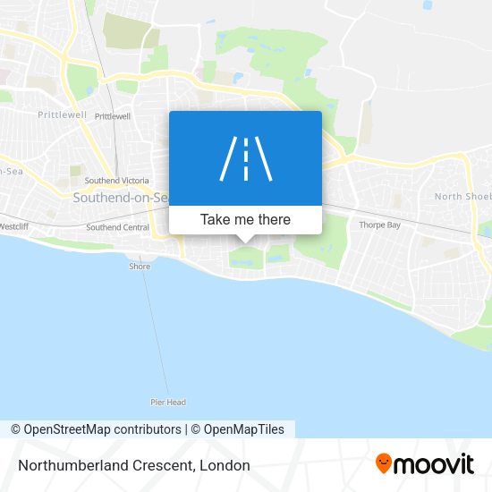 Northumberland Crescent map