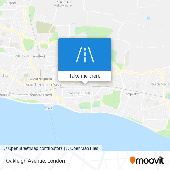 Oakleigh Avenue map