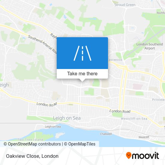 Oakview Close map