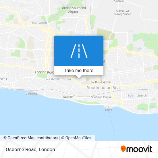 Osborne Road map