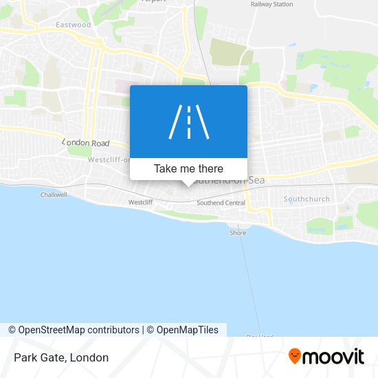 Park Gate map
