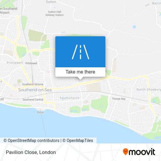 Pavilion Close map