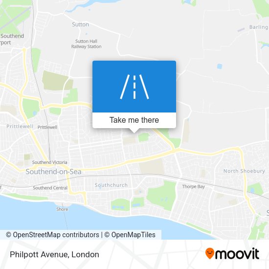 Philpott Avenue map