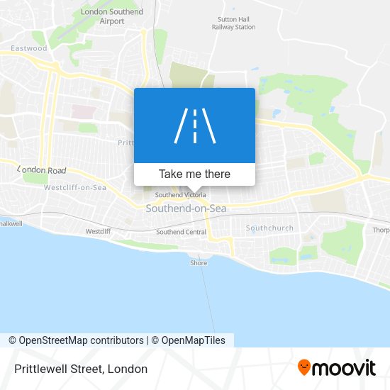 Prittlewell Street map