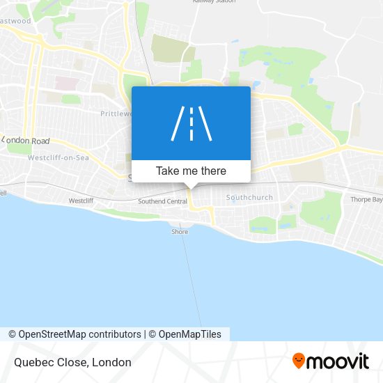 Quebec Close map