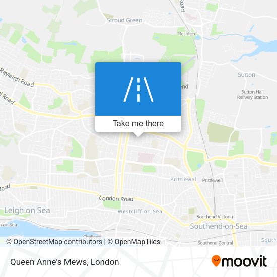 Queen Anne's Mews map