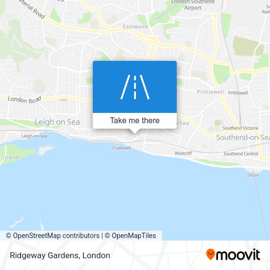 Ridgeway Gardens map