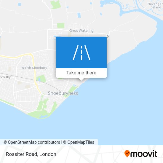 Rossiter Road map