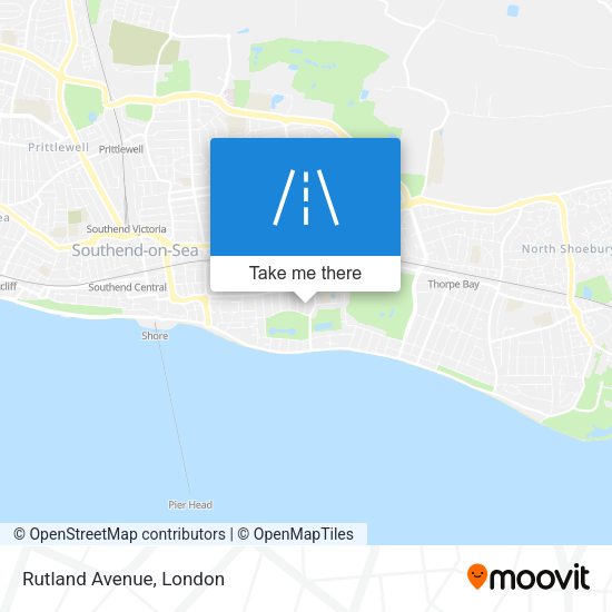 Rutland Avenue map