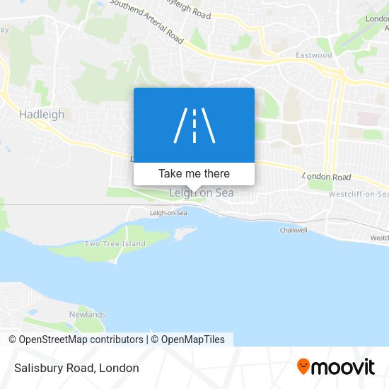 Salisbury Road map
