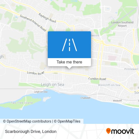 Scarborough Drive map