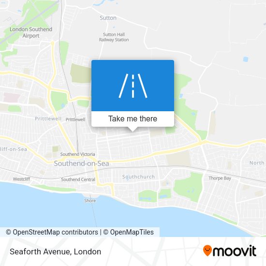 Seaforth Avenue map