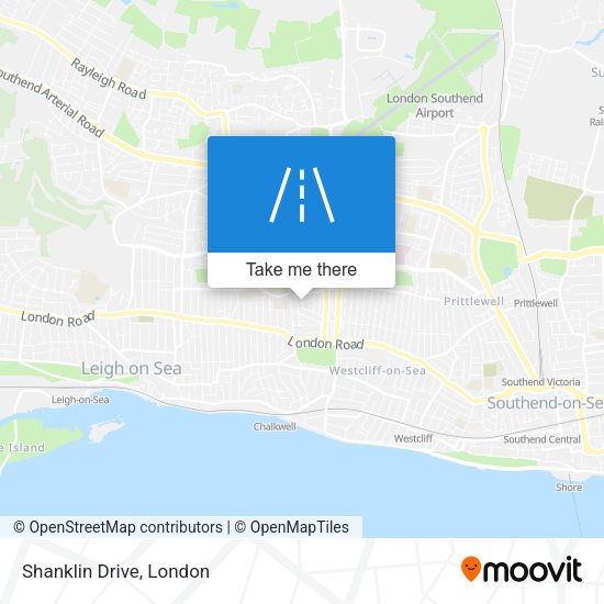 Shanklin Drive map