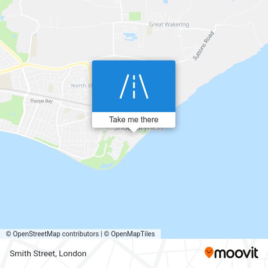 Smith Street map