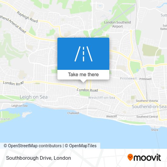 Southborough Drive map