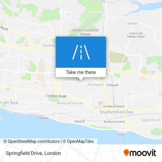 Springfield Drive map