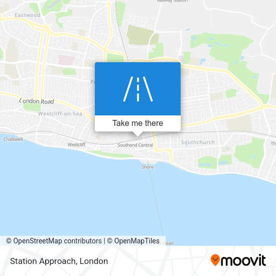 Station Approach map