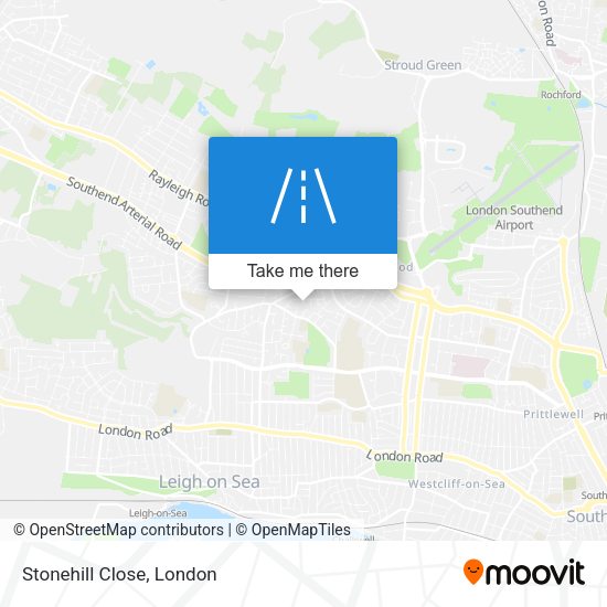 Stonehill Close map