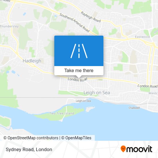 Sydney Road map