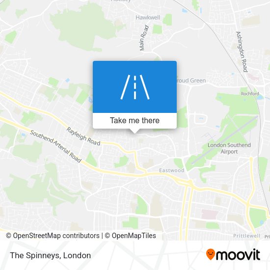 The Spinneys map