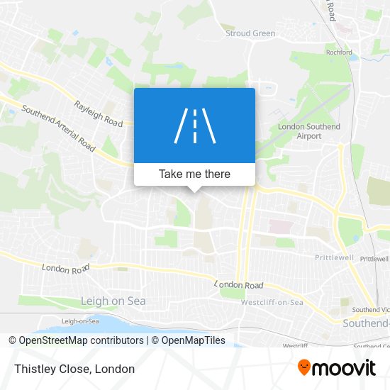 Thistley Close map