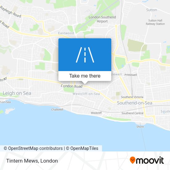 Tintern Mews map