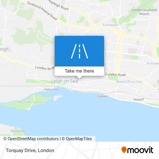 Torquay Drive map