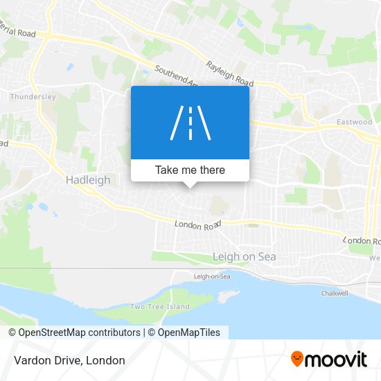 Vardon Drive map
