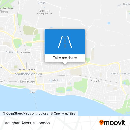 Vaughan Avenue map