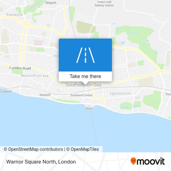 Warrior Square North map