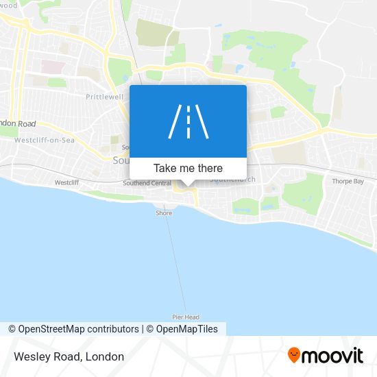 Wesley Road map