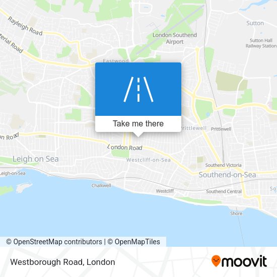 Westborough Road map