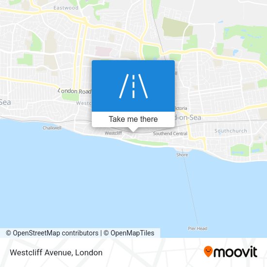Westcliff Avenue map
