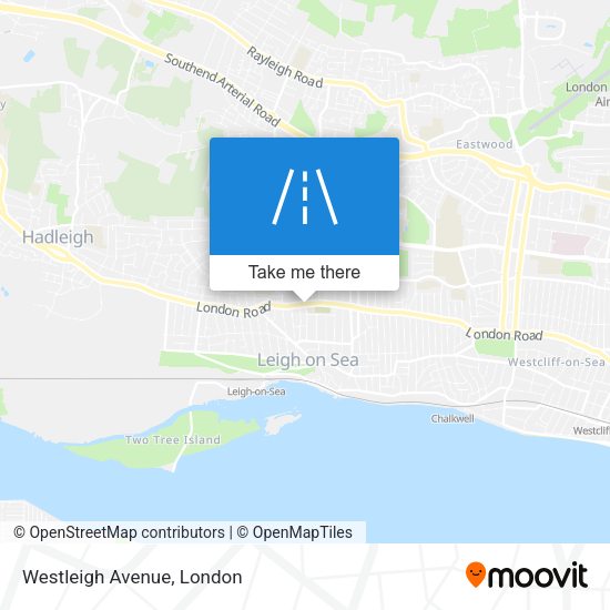Westleigh Avenue map