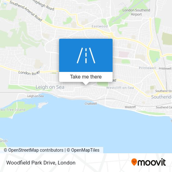 Woodfield Park Drive map