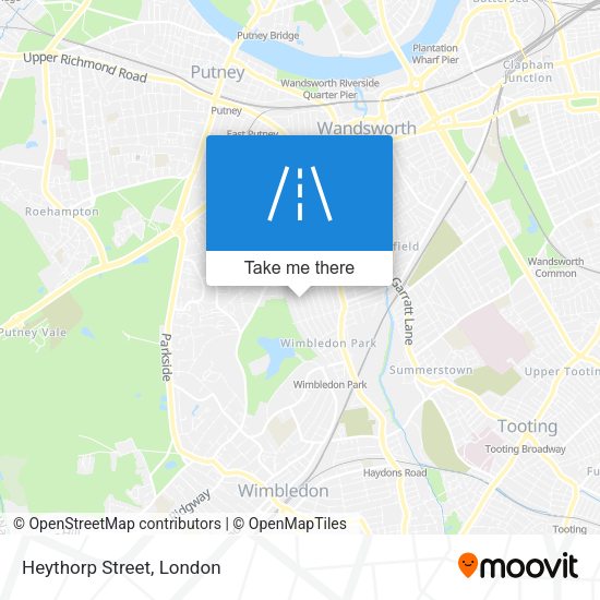 Heythorp Street map