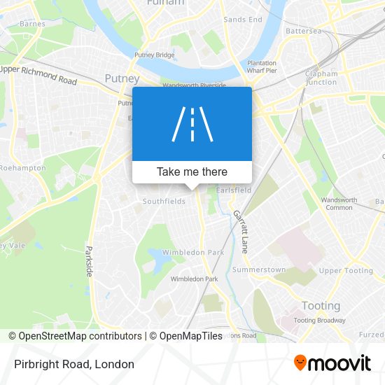 Pirbright Road map