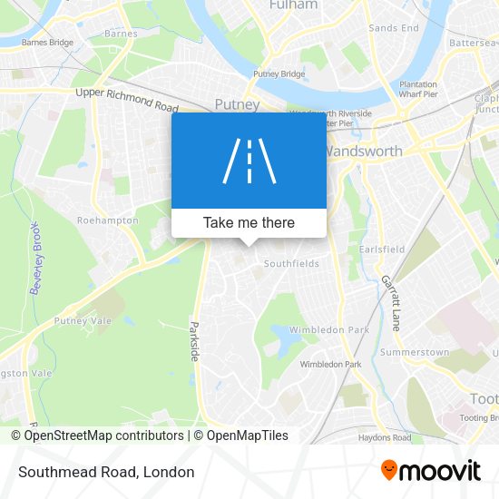 Southmead Road map