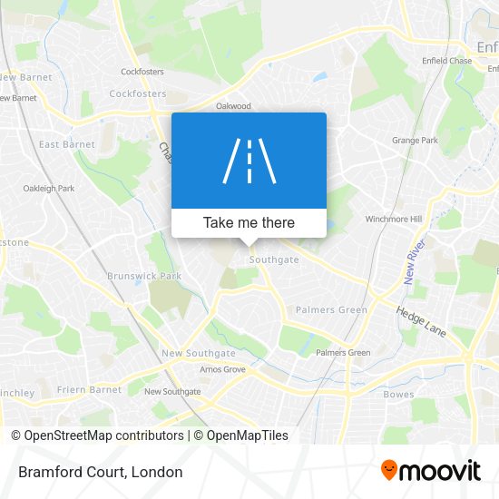 Bramford Court map
