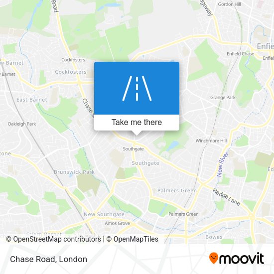 Chase Road map