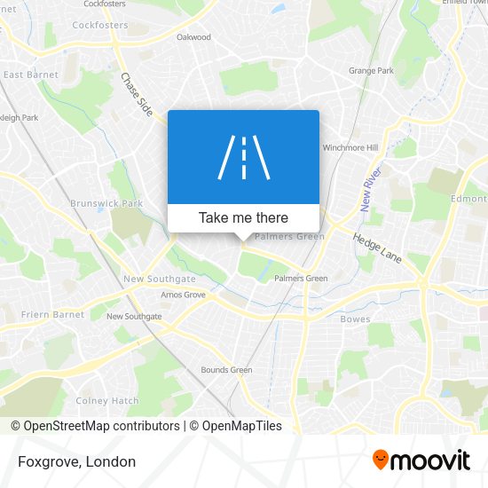 Foxgrove map