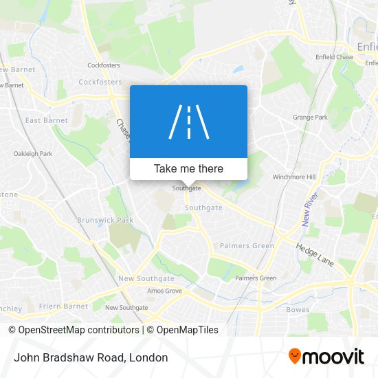 John Bradshaw Road map