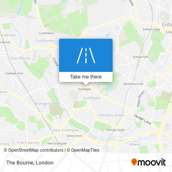 The Bourne map