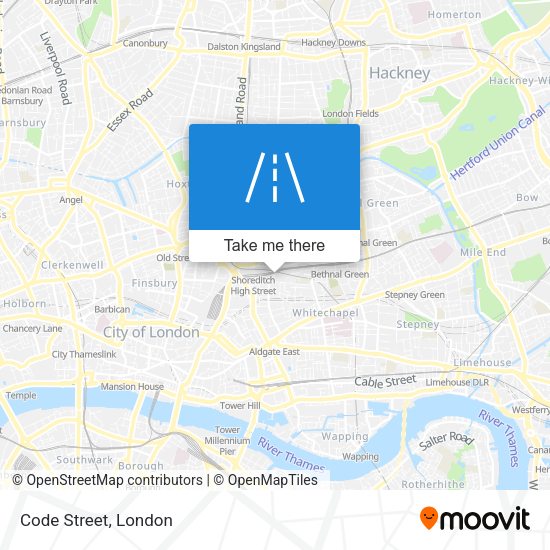Code Street map