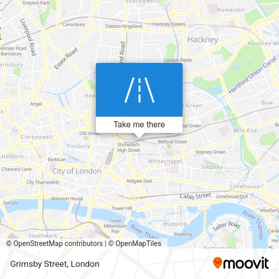 Grimsby Street map