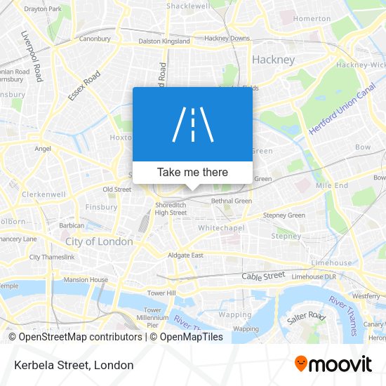 Kerbela Street map