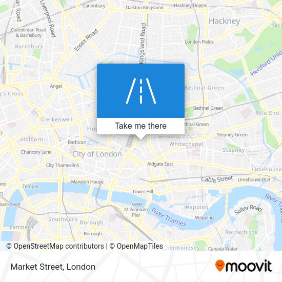 Market Street map